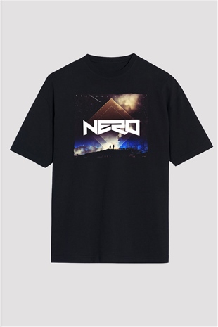 Nero Siyah Oversize Tişört Oversize T-shirt - TişörtFabrikası