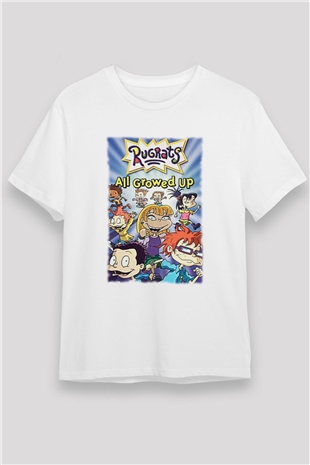 Nickelodeon Beyaz Unisex Tişört T-Shirt