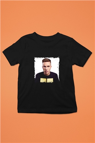 Nicky Romero Baskılı Unisex Siyah Çocuk Tişört