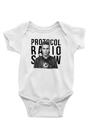 Nicky Romero Beyaz Bebek Body - Zıbın