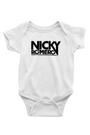 Nicky Romero Beyaz Bebek Body - Zıbın