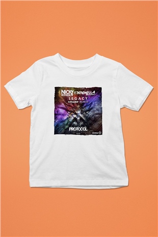 Nicky Romero Beyaz Unisex Çocuk Tişört