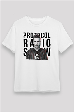 Nicky Romero Beyaz Unisex Tişört T-Shirt - TişörtFabrikası