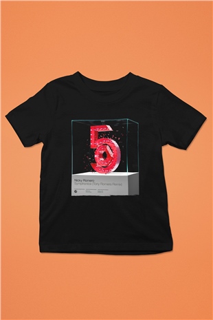 Nicky Romero Siyah Unisex Çocuk Tişört