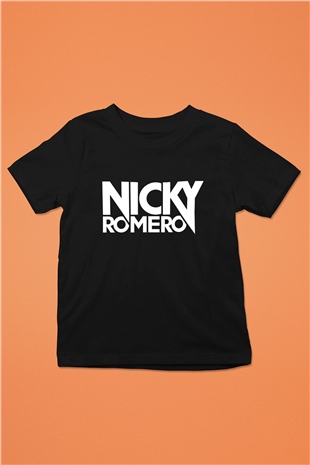 Nicky Romero Siyah Unisex Çocuk Tişört