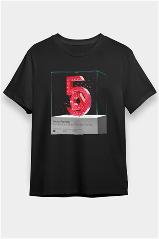 Nicky Romero Siyah Unisex Tişört T-Shirt - TişörtFabrikası
