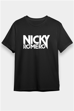 Nicky Romero Siyah Unisex Tişört T-Shirt - TişörtFabrikası