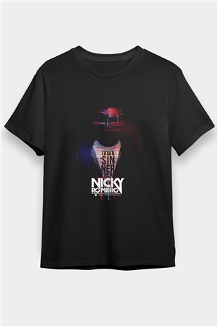 Nicky Romero Siyah Unisex Tişört T-Shirt - TişörtFabrikası