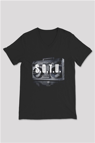 Nicky Romero Siyah Unisex V Yaka Tişört