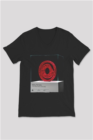 Nicky Romero Siyah Unisex V Yaka Tişört