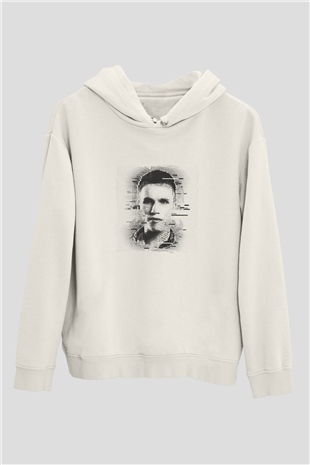Nicky RomeroBaskılı Beyaz Hoodie