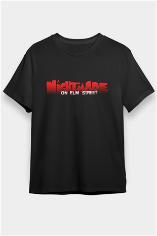 Nightmare on Elm Street Elm Sokağı Siyah Unisex Tişört