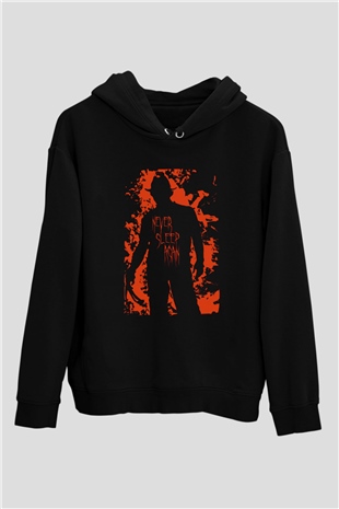 Nightmare on Elm Street Elm Sokağı Siyah Unisex Kapüşonlu Sweatshirt
