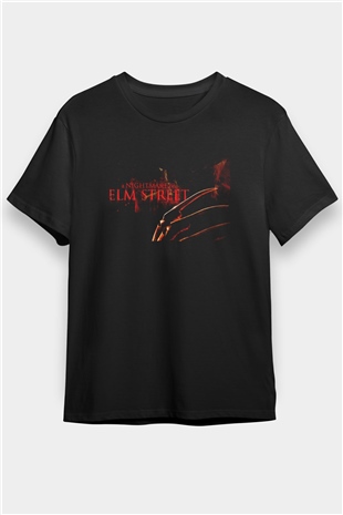 Nightmare on Elm Street Elm Sokağı Siyah Unisex Tişört