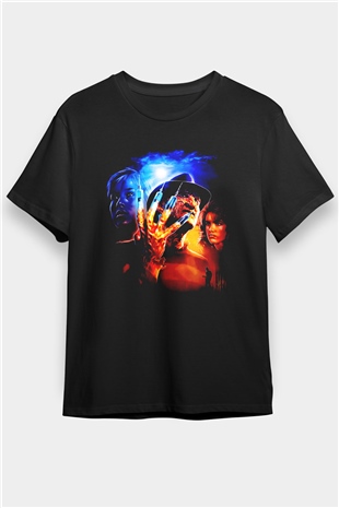 Nightmare on Elm Street Elm Sokağı Siyah Unisex Tişört