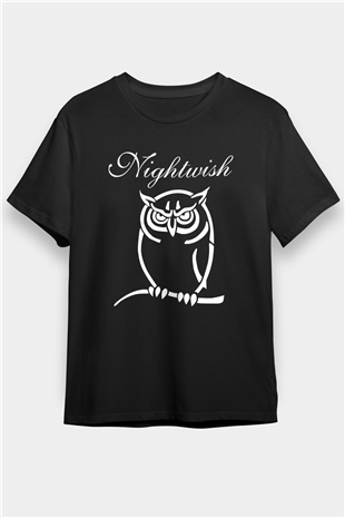 Nightwish Siyah Unisex Tişört T-Shirt - TişörtFabrikası