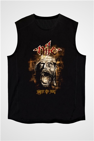 Nile Siyah Unisex Kolsuz Tişört