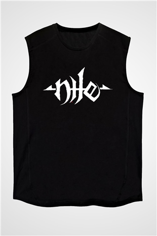 Nile Siyah Unisex Kolsuz Tişört