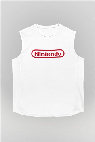 Nintendo Beyaz Unisex Kolsuz Tişört