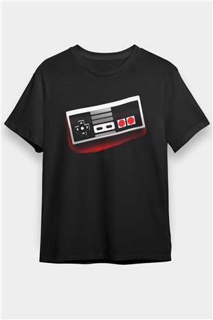 Nintendo Siyah Unisex Tişört