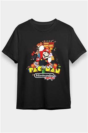Nintendo Siyah Unisex Tişört
