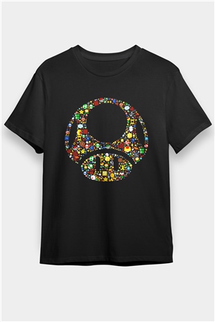 Nintendo Siyah Unisex Tişört