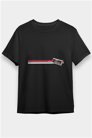 Nintendo Siyah Unisex Tişört