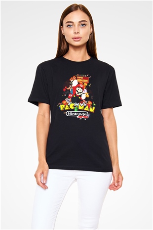 Nintendo Siyah Unisex Tişört