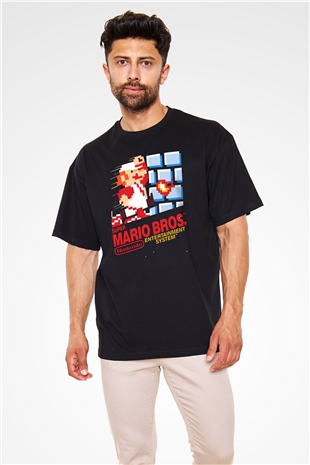 Nintendo Siyah Oversize Tişört Oversize T-shirt