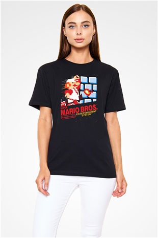 Nintendo Siyah Unisex Tişört T-Shirt