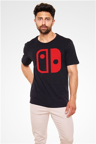 Nintendo Siyah Unisex Tişört T-Shirt