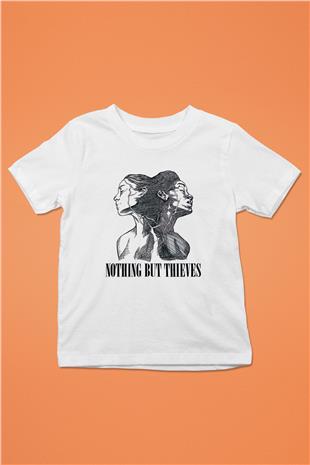 Nocturnal Depression Baskılı Beyaz Unisex Beyaz Çocuk Tişört - Tshirt