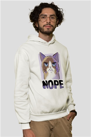 NopeBeyaz  Unisex Hoodie