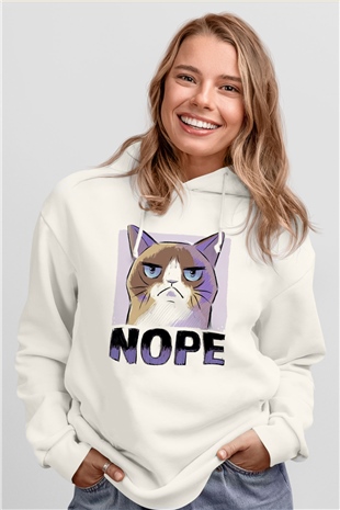 NopeBeyaz  Unisex Hoodie