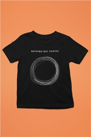 Nothing But Thieves Baskılı Unisex Siyah Çocuk Tişört - Tshirt