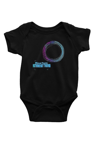 Nothing But Thieves Baskılı Unisex Siyah Bebek Body - Zıbın