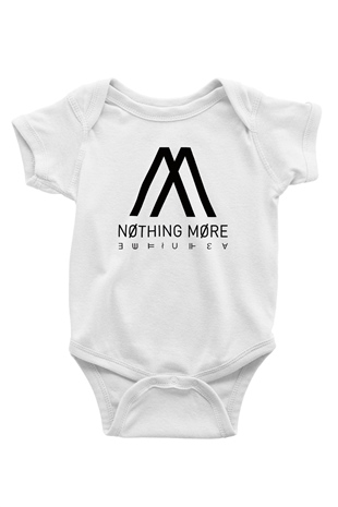 Nothing More Baskılı Beyaz Unisex Bebek Body - Zıbın