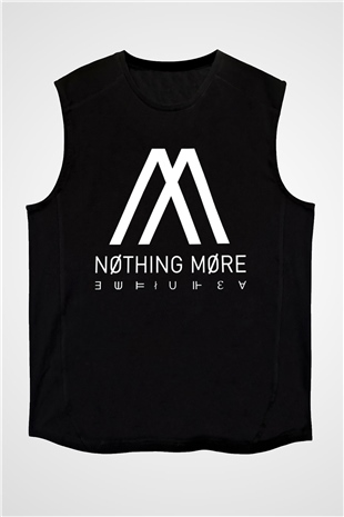 Nothing More Siyah Unisex Kolsuz Tişört