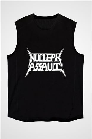 Nuclear Assault Siyah Unisex Kolsuz Tişört