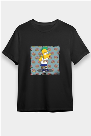 Odd Future Baskılı Unisex Siyah Tişört