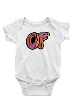 Odd Future Beyaz Bebek Body - Zıbın