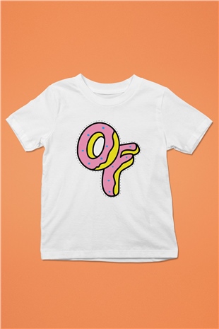 Odd Future Beyaz Unisex Çocuk Tişört