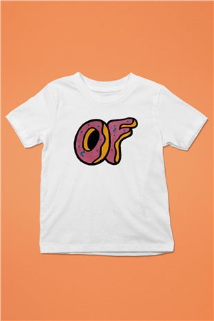 Odd Future Beyaz Unisex Çocuk Tişört
