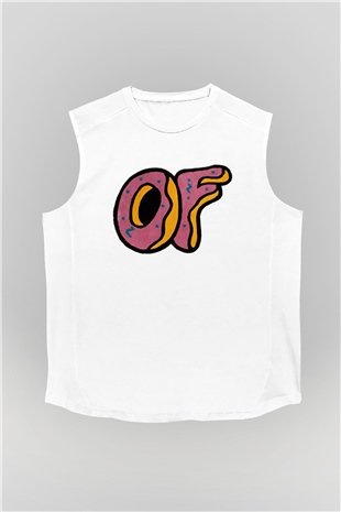 Odd Future Beyaz Unisex Kolsuz Tişört