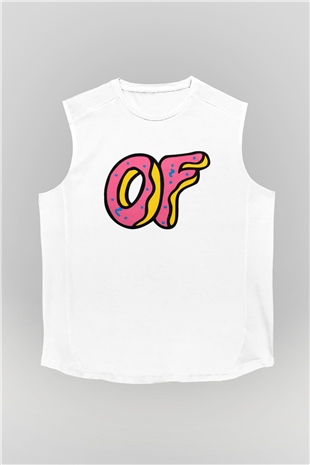 Odd Future Beyaz Unisex Kolsuz Tişört