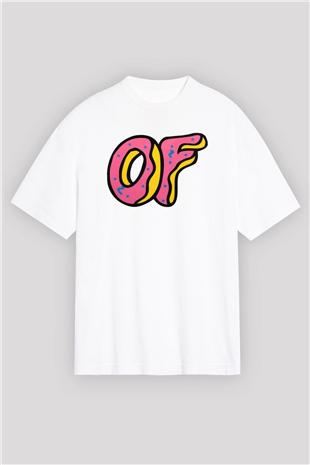 Odd Future Beyaz Unisex Oversize Tişört T-Shirt