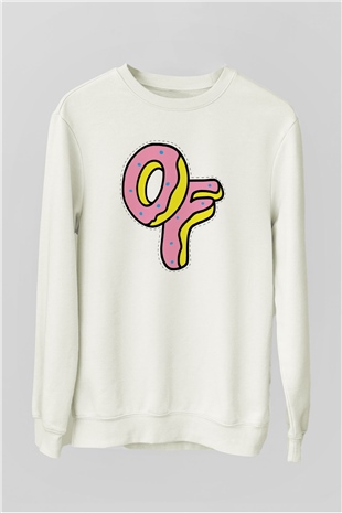 Odd Future Beyaz Unisex Sweatshirt