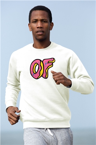 Odd Future Beyaz Unisex Sweatshirt