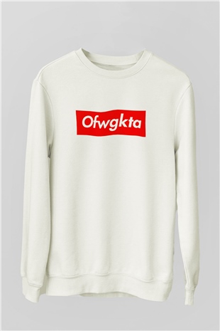 Odd Future Beyaz Unisex Sweatshirt