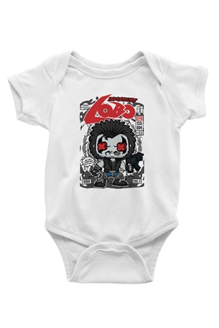 Ödül Avcısı Baskılı Unisex Beyaz Bebek Body - Zıbın